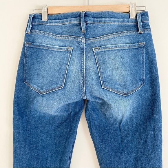 Frame Denim Le Garcon Slim Boyfriend Jeans In Riley Sz 25 - Picture 5 of 11
